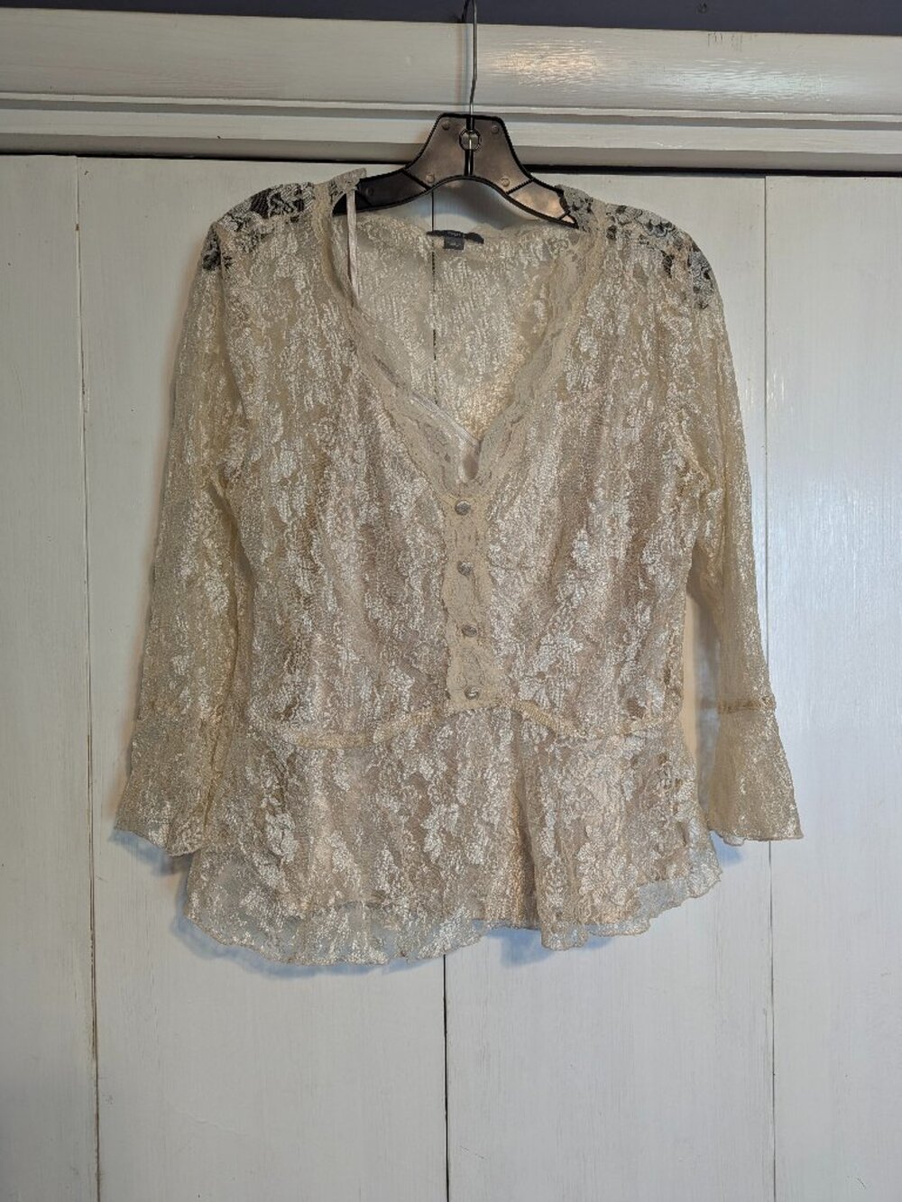 apt. 9, Lace Gold Blouse